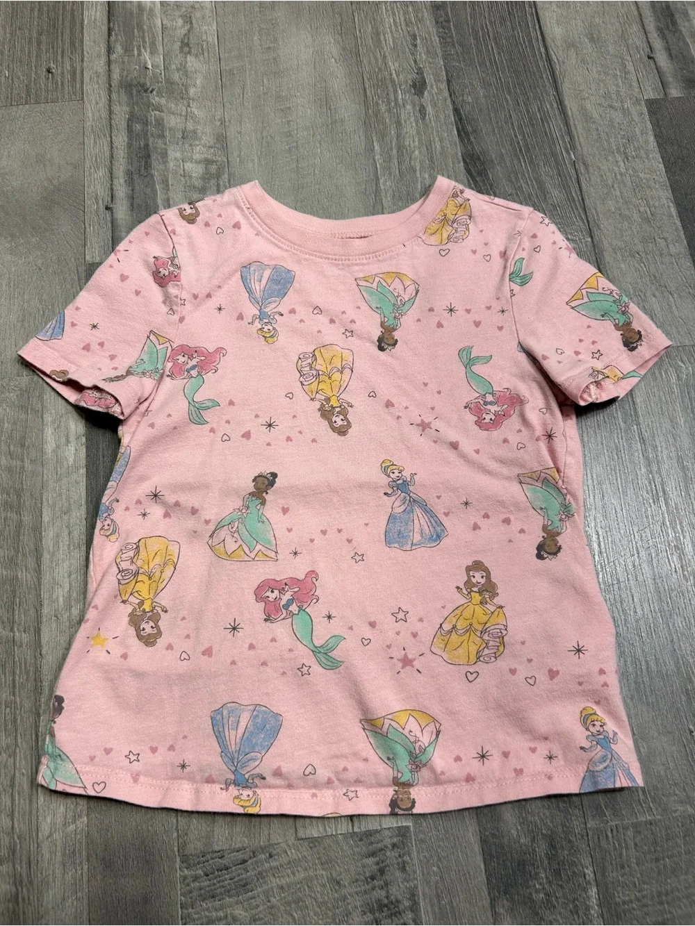 Toddler Girls Graphic Tee Short Sleeve Bundle 5T